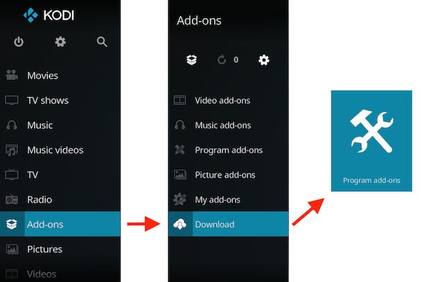 Kodi set-up