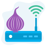 Onion router icon