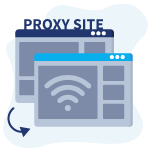 Icono representa sitio proxy