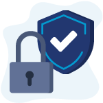 Icono de seguridad y privacidad