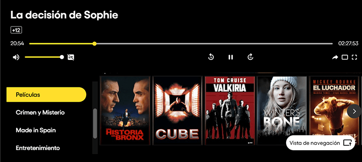 Pluto TV para ver películas online streaming