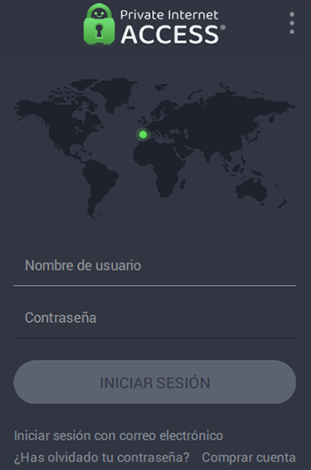 App de PIA en español con inicio de sesión