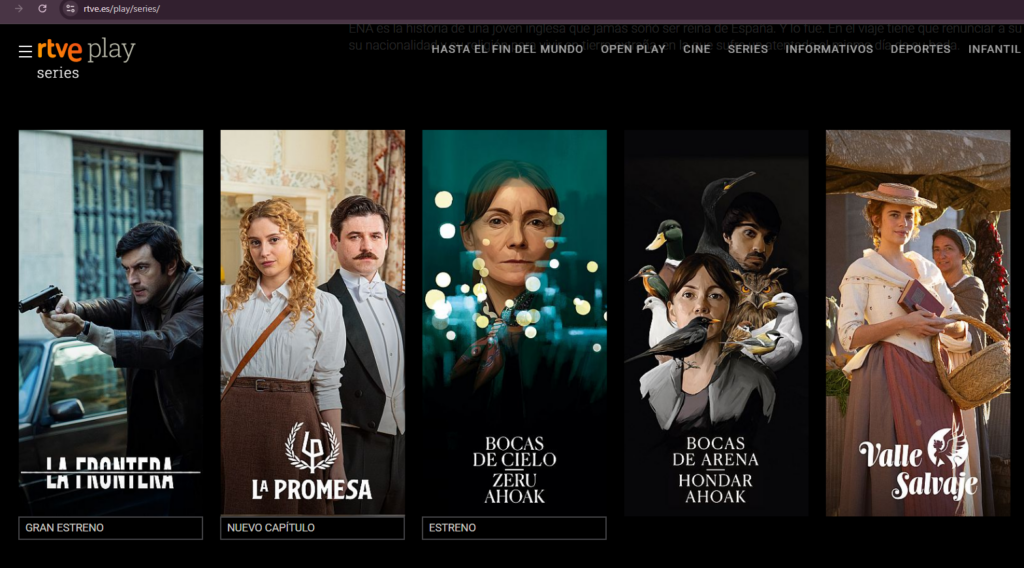 rtve play series