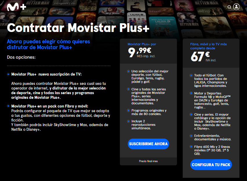 Movistar contratar ES