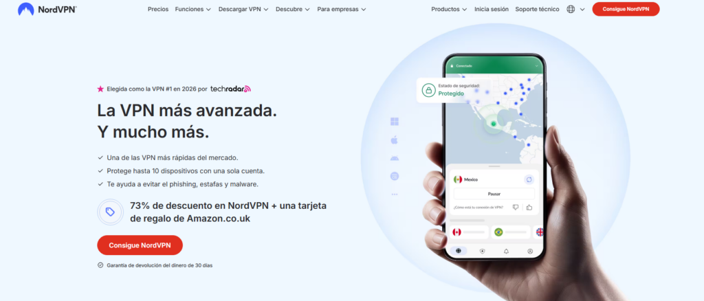 nordvpn es homepage deal