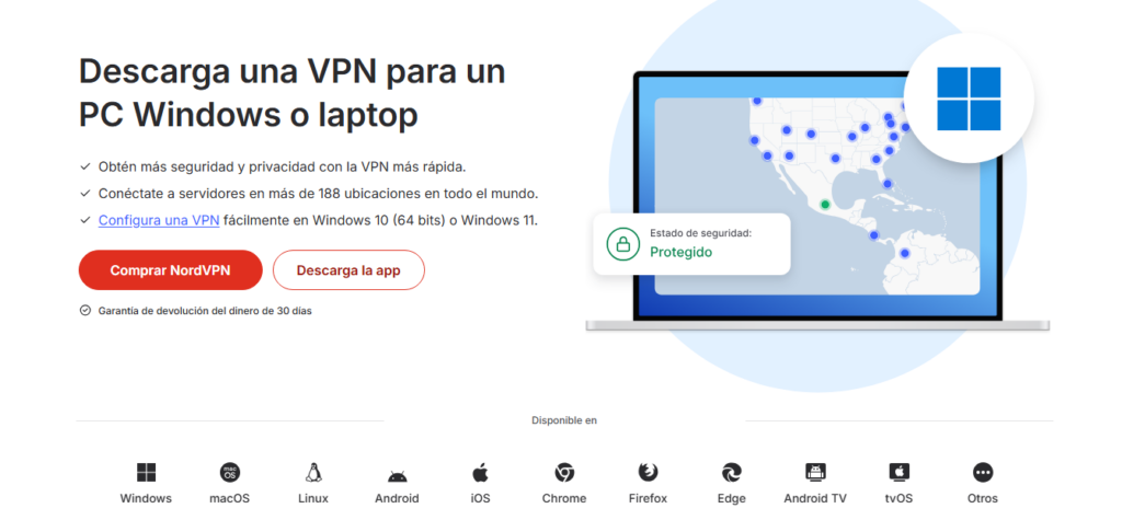 nordvpn para pc es