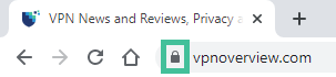 Screenshot of a browsers address bar