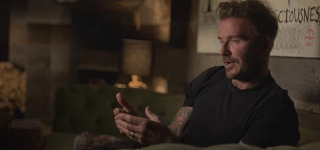 Capture d'écran de la série Netflix Beckham