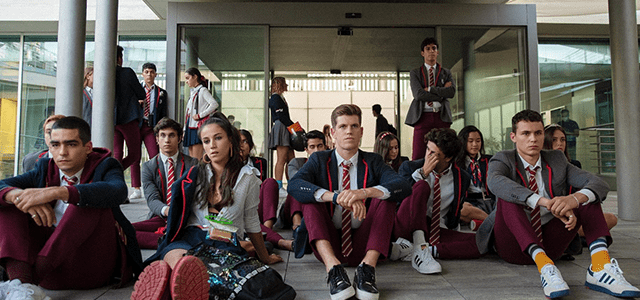 Capture d'écran de la série Netflix Elite