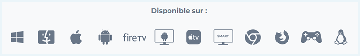 Appareils compatibles avec le VPN CyberGhost