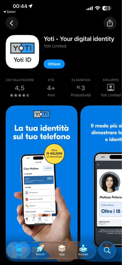 OnlyFans ha scelto l’app Yoti per verificare l’età e l’identità degli utenti