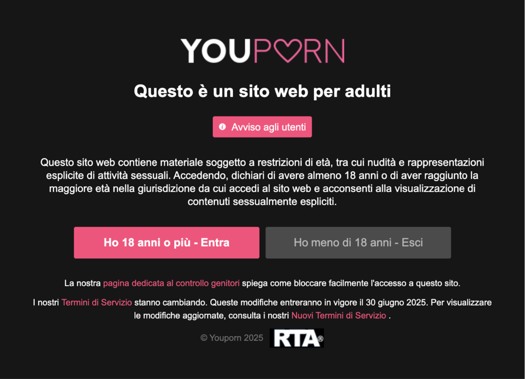 youporn identity verification IT