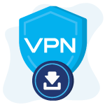 ícone representando a questão como baixar vpn