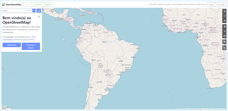 OpenStreetMap, alternativa ao Google Maps