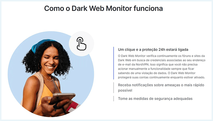 Norton Antivirus, alternativa ao relatório da dark web do google one