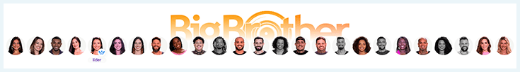 Captura de tela dos participantes do Big Brother Brasil 2024 gshow votar bbb 24