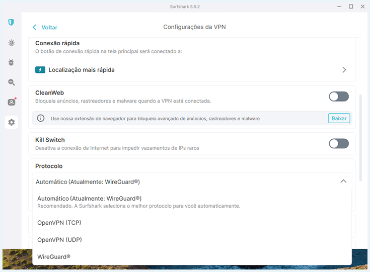 surfshark com protocolo openvpn