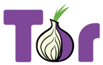 Logo do Tor, um navegador que não deixa rastros