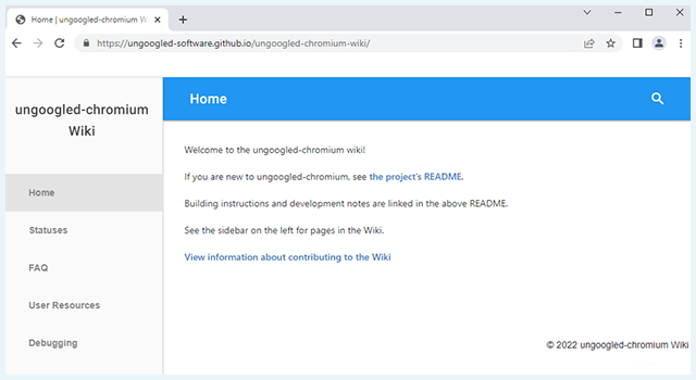 ungoogled chromium, alternativa ao google chrome
