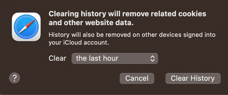 Clearing your cache on Safari