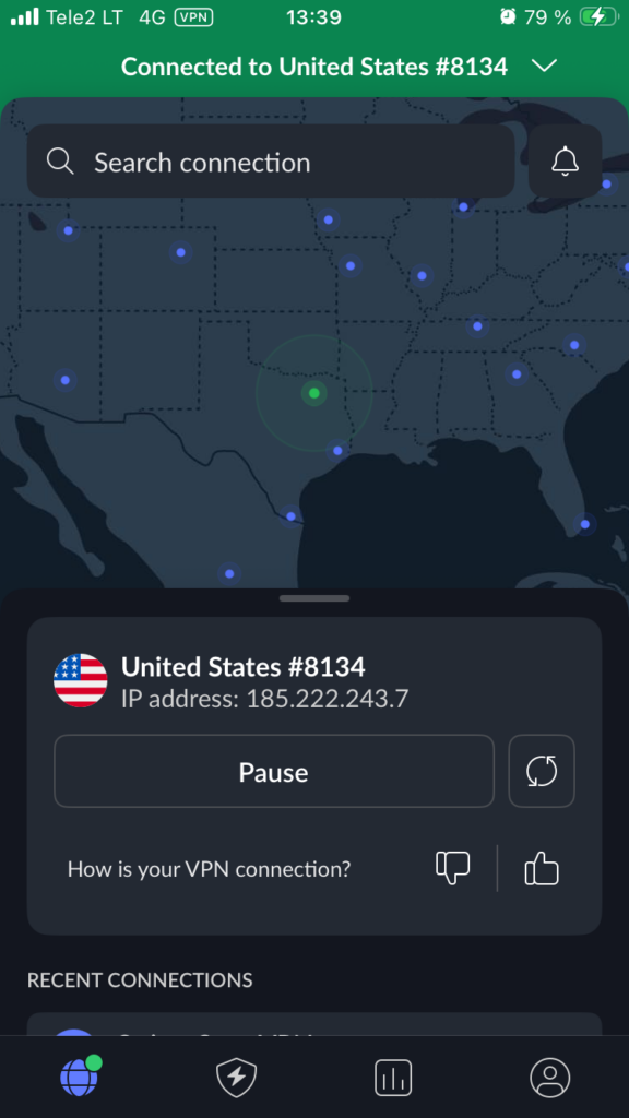 Connect to a NordVPN server in the US to access Sora 2