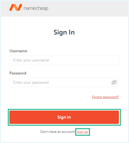Screenshot of the login page on FastVPN's website for purchasing a subscription