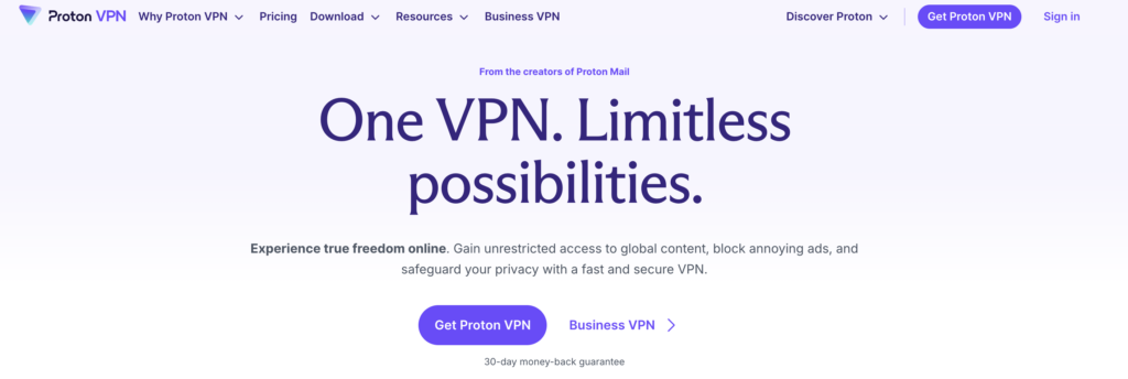 Get Proton VPN