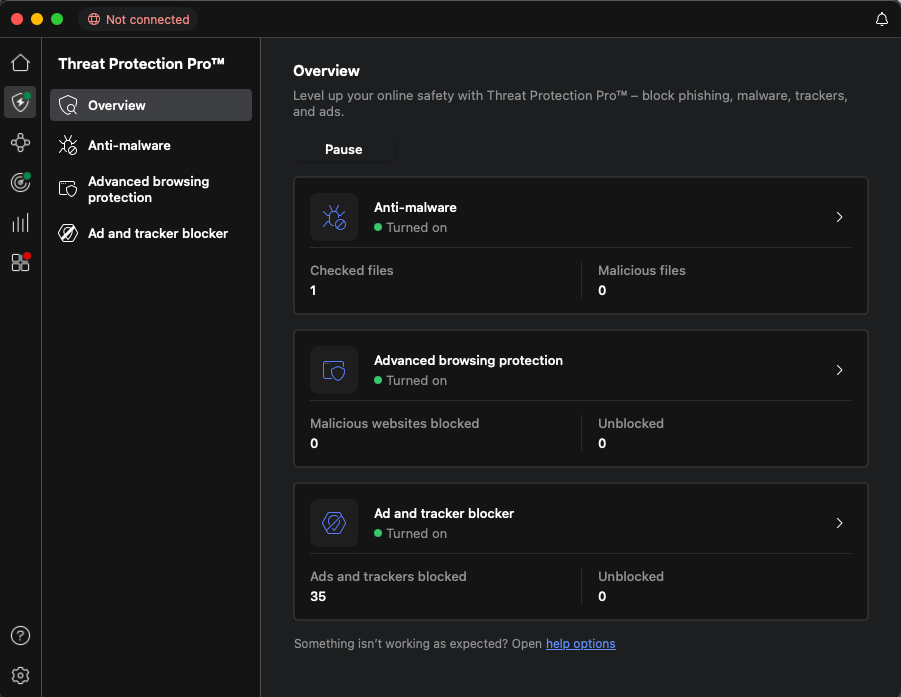Nord Threat view Protection Pro view