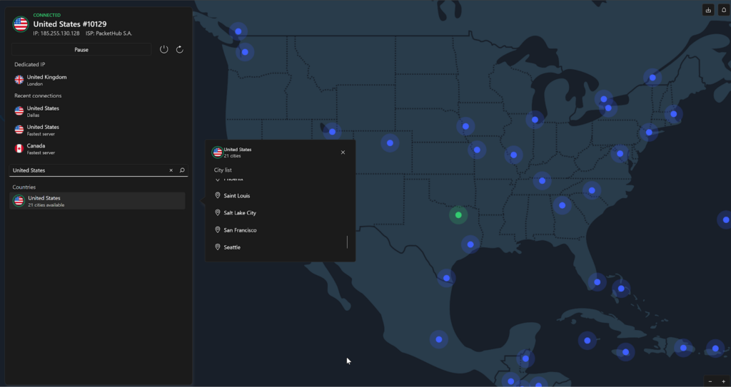 NordVPN stands out as the top VPN for sports betting and gambling due to its extensive server network