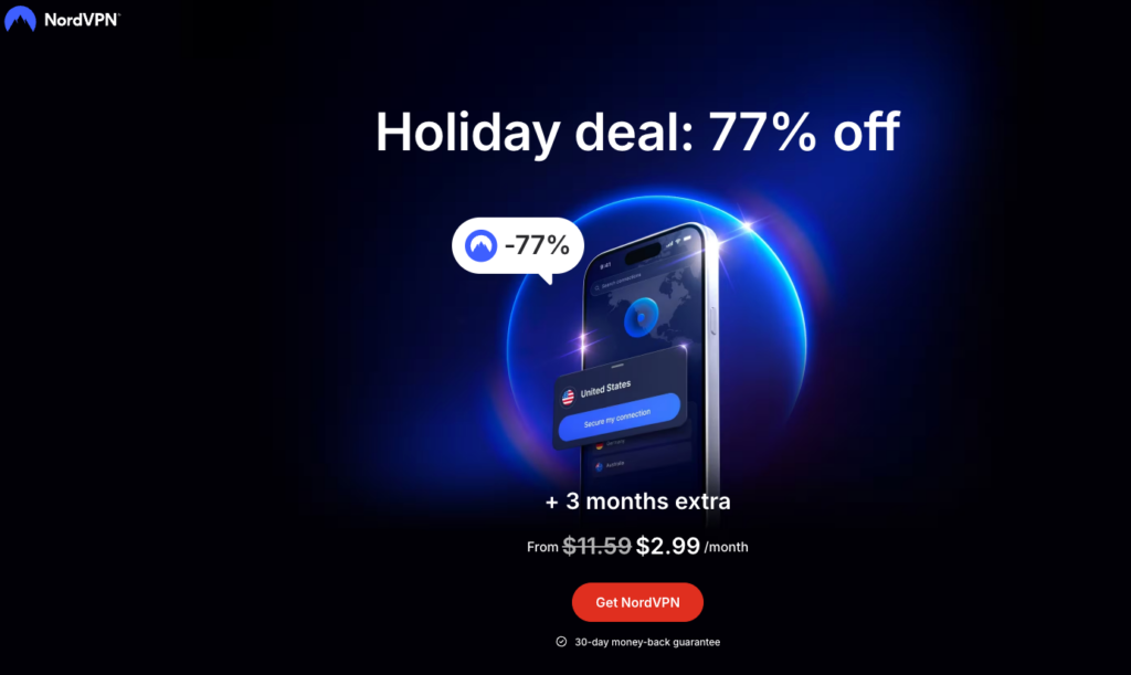 NordVPN is the best VPN for Arkansas porn sites