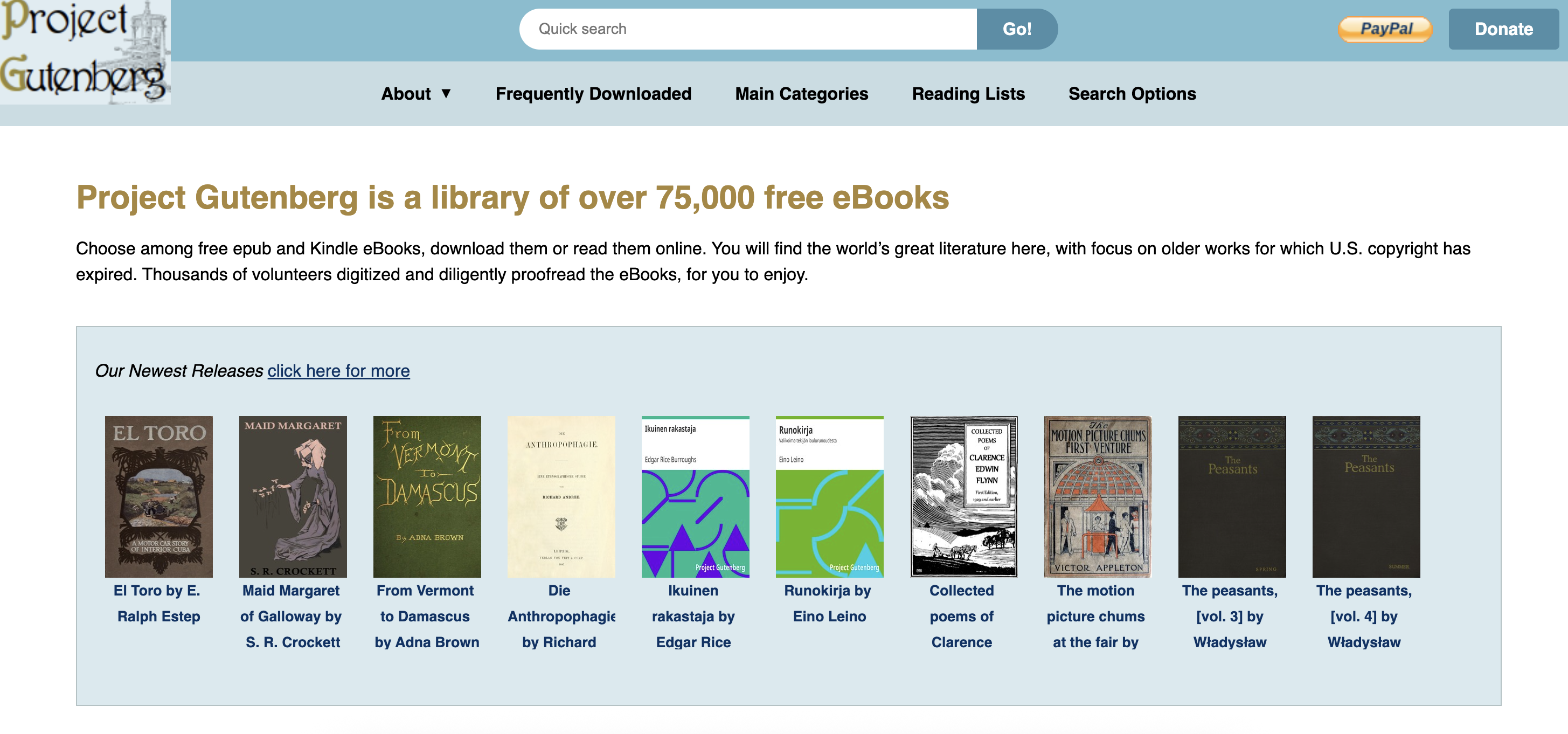 Project Gutenberg