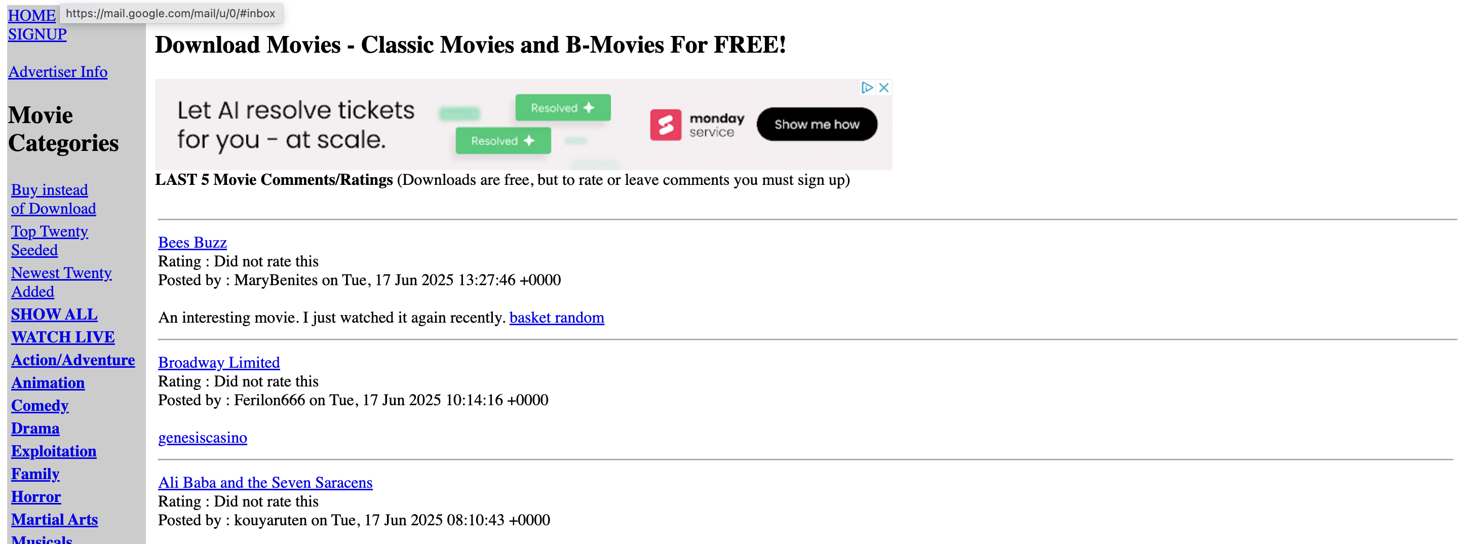 Public Domain Torrents