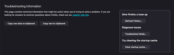 How to refresh your Firefox settings
