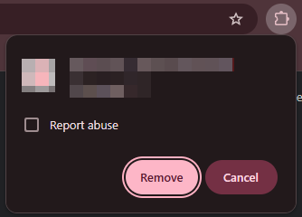 Remove all the unnecessary extensions
