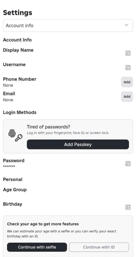 Verify your email address or phone number to access Voice Chat on Roblox