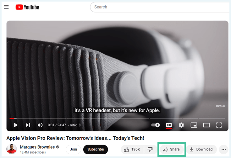 A screenshot of a video playing on YouTube.