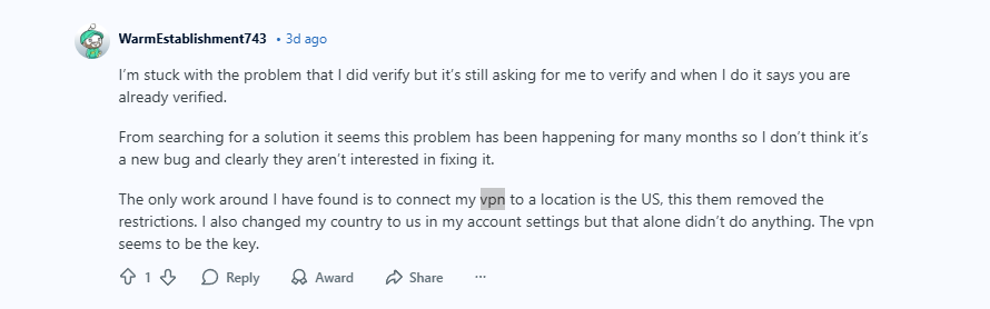 X age verification workaround