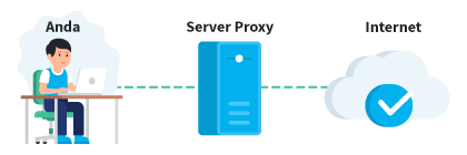 Anonymous browsing with proxy