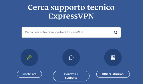 Assistenza Express VPN