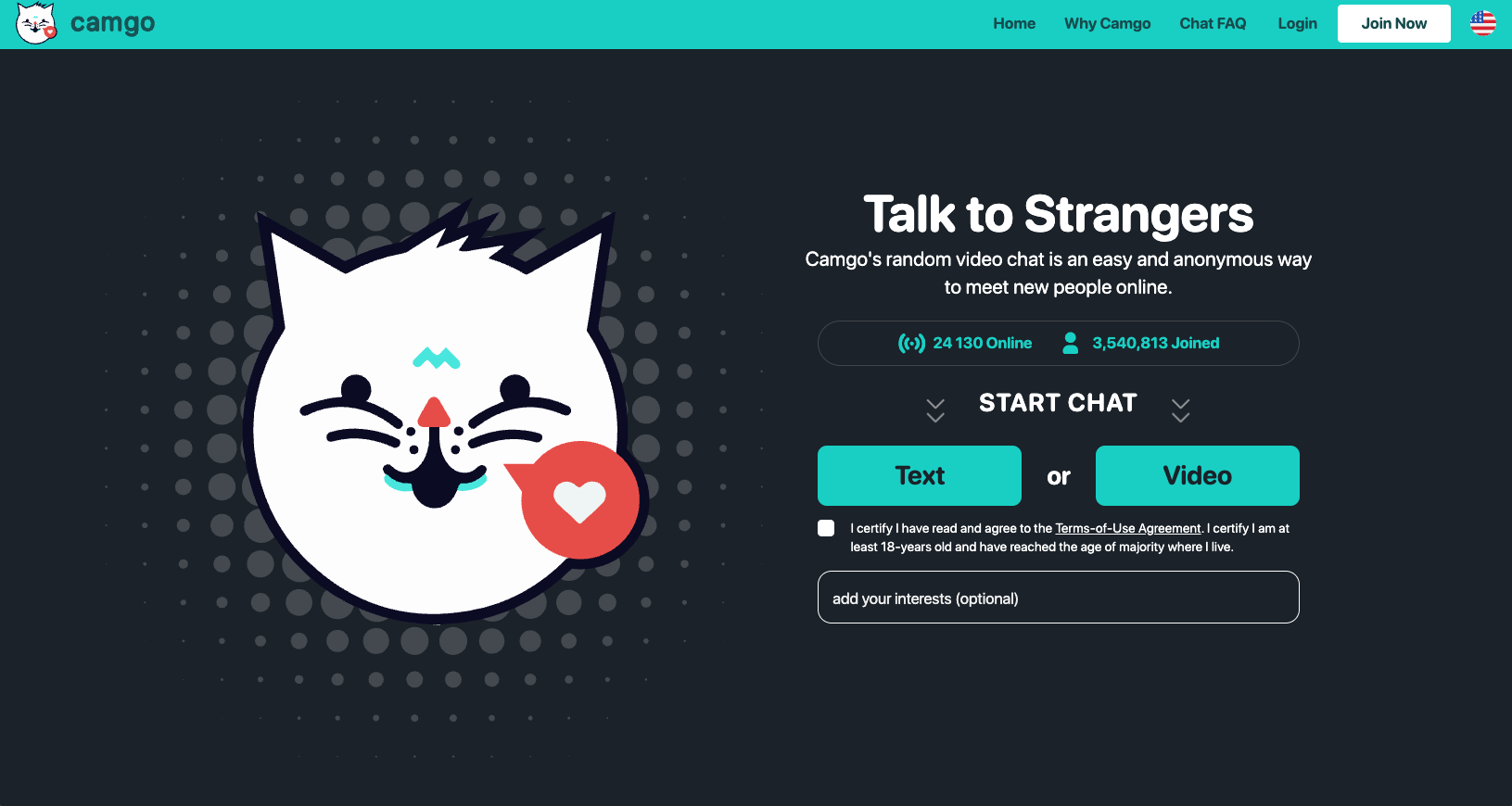 CamGo – best Omegle alternatives