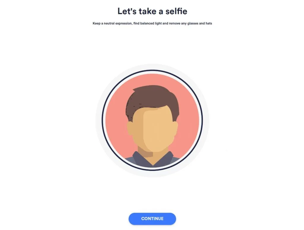 Chaturbate age verification method in Italy using face scan