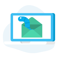 Computerworm Spam Mail Laptop