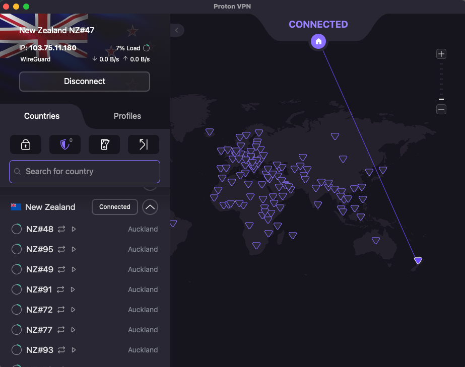 Connect to NZ to bypass OnlyFans ID check