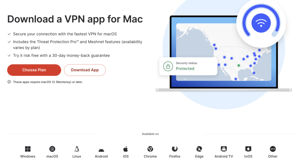 Download NordVPN to access xVideos in the US