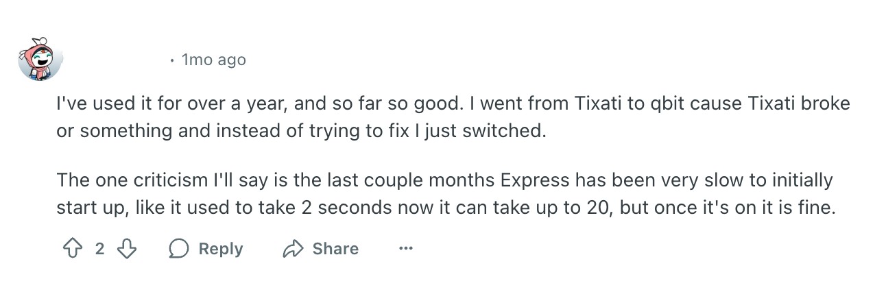 ExpressVPN review on Reddit