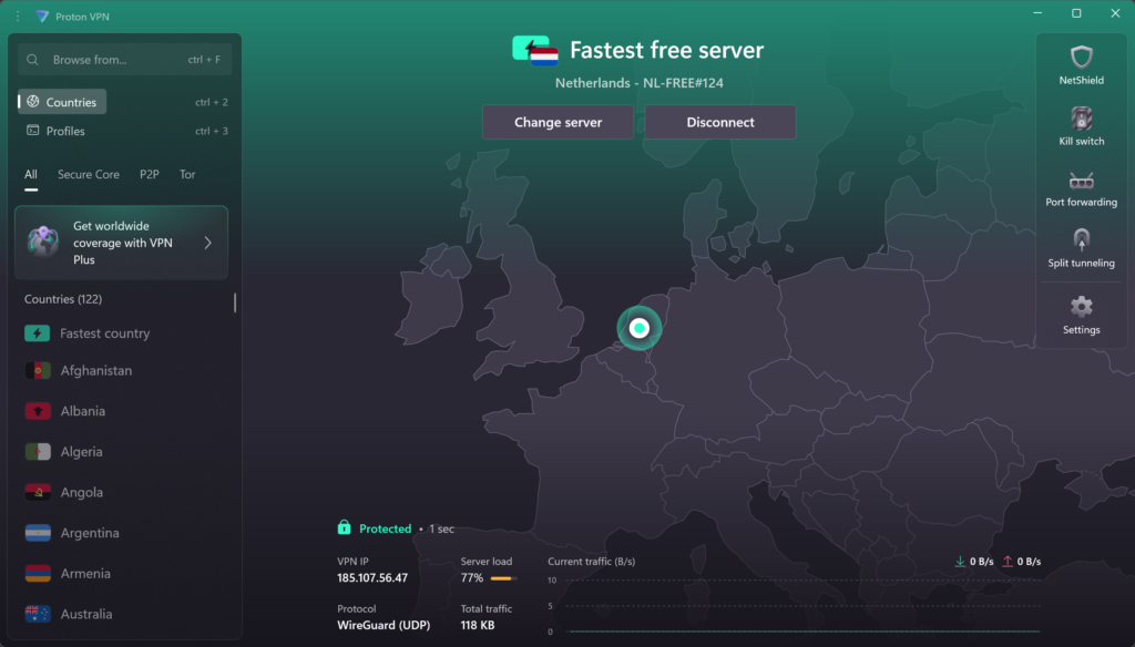 Proton VPN for Windows 11
