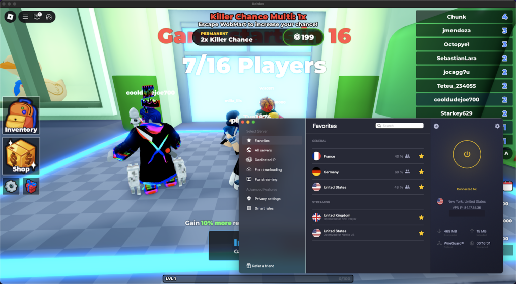 Gaming with CyberGhost