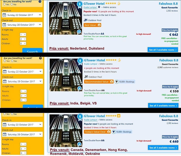 Geld Sparen Hotelubernachtung GTower