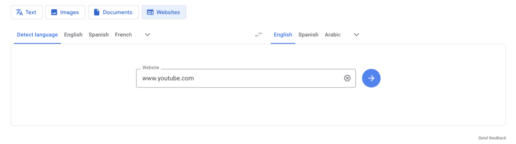 Unblocking websites with Google Translate