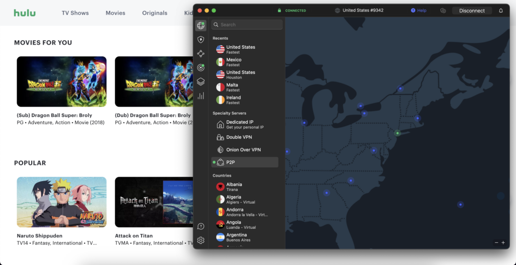 Hulu offers a versatile anime selection with a variety of TV and film